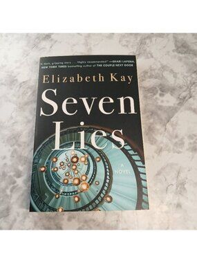 Seven Lies Paperback Psychological Thriller Novel Elizabeth Kay